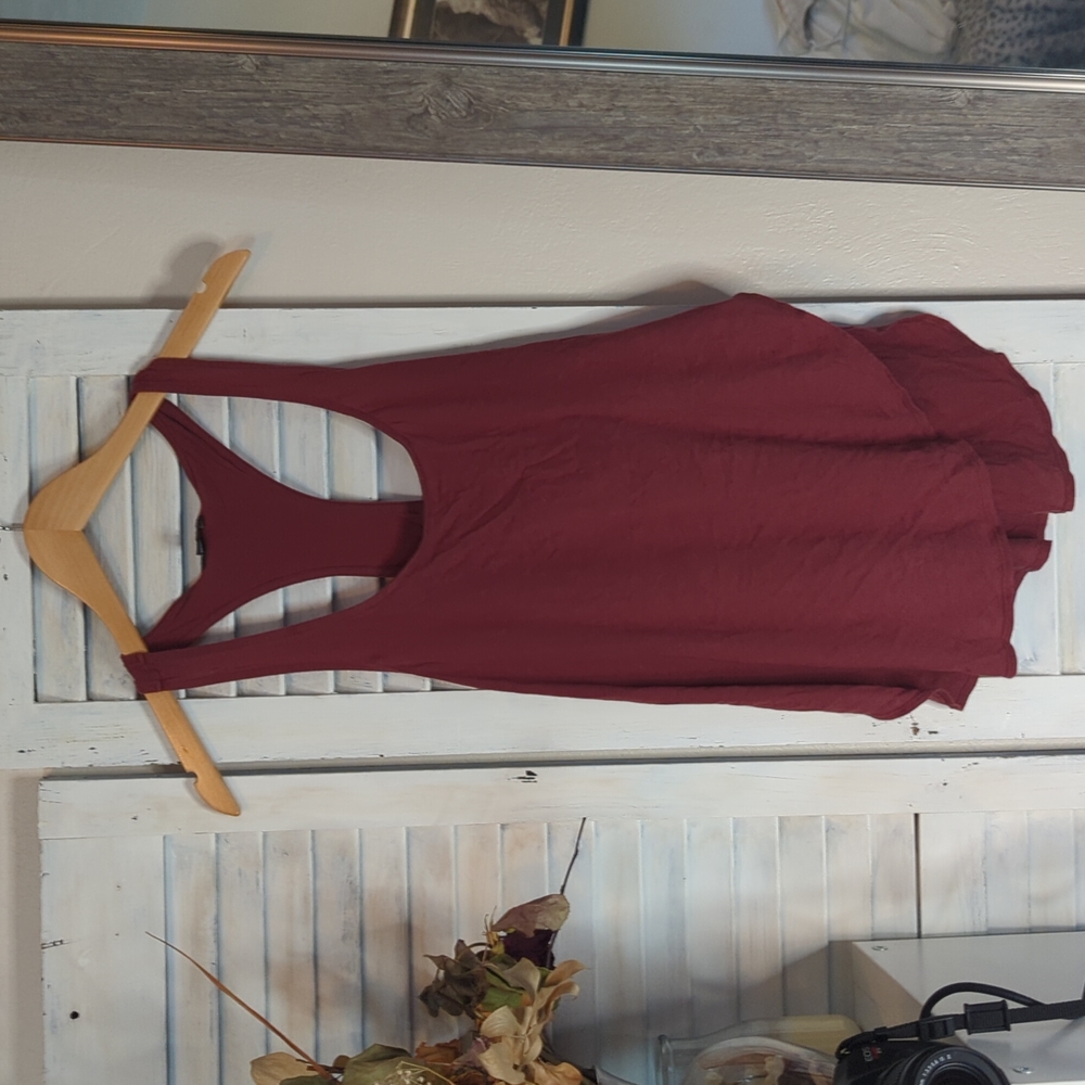 Racerback oversized tank